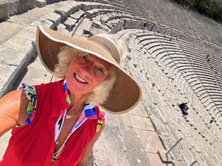 Theodora in Mycenae Greece