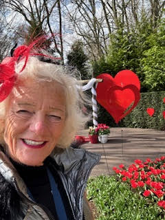 Theodora in Keukenhof the Netherlands