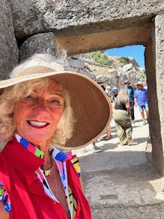 Theodora in Mycenae Greece