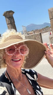 Theodora in the City of Pompei Italy