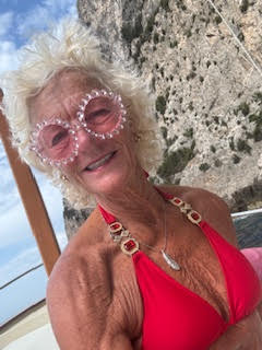 Theodora in Port of Capri Italy