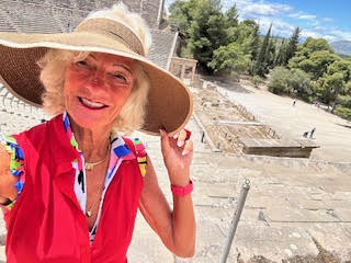 Theodora in Mycenae Greece