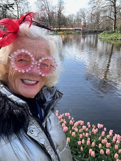 Theodora in Keukenhof the Netherlands
