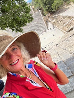 Theodora in Mycenae Greece