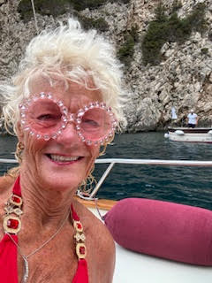 Theodora in Port of Capri Italy