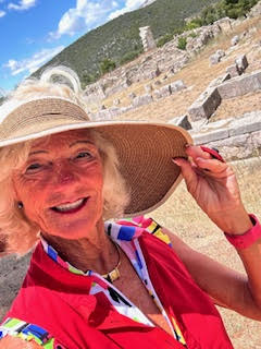 Theodora in Mycenae Greece