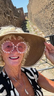 Theodora in the City of Pompei Italy