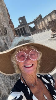 Theodora in the City of Pompei Italy