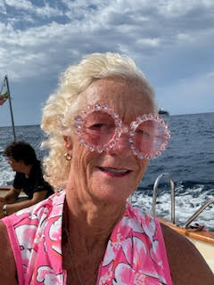 Theodora in Port of Capri Italy