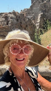 Theodora in the City of Pompei Italy