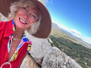 Theodora in Mycenae Greece