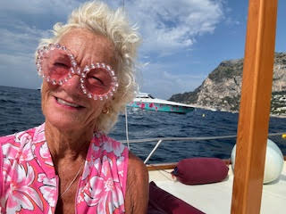 Theodora in Port of Capri Italy