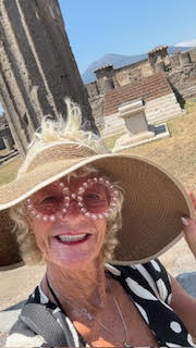 Theodora in the City of Pompei Italy