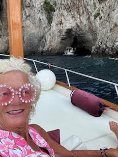 Theodora in Port of Capri Italy