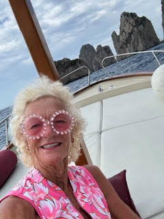 Theodora in Port of Capri Italy