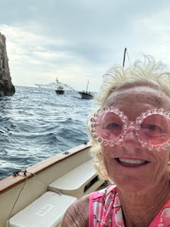 Theodora in Port of Capri Italy