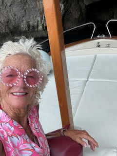 Theodora in Port of Capri Italy