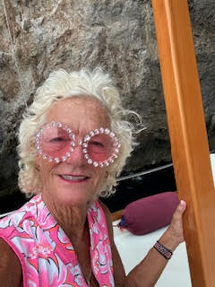 Theodora in Port of Capri Italy