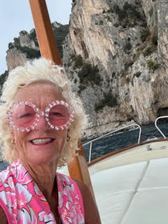 Theodora in Port of Capri Italy