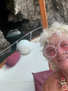 Theodora in Port of Capri Italy