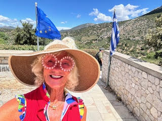 Theodora in Mycenae Greece