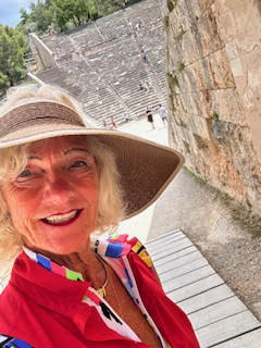 Theodora in Mycenae Greece