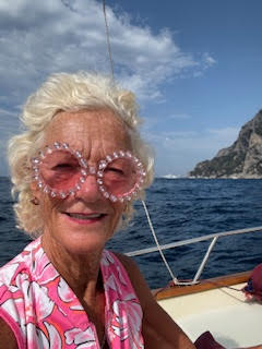 Theodora in Port of Capri Italy