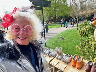 Theodora in Keukenhof the Netherlands