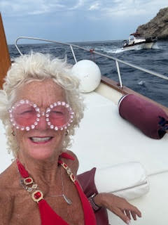 Theodora in Port of Capri Italy