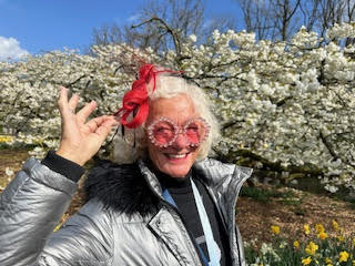 Theodora in Keukenhof the Netherlands