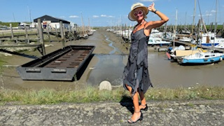 Theodora in the harbor of “Paal” the Netherlands