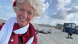Theodora at Grand Prix in Zandvoort the Netherlands