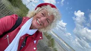 Theodora at Grand Prix in Zandvoort the Netherlands