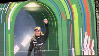 Theodora at Grand Prix in Zandvoort the Netherlands