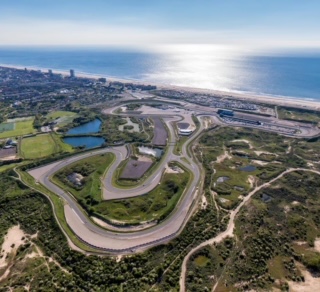 Theodora at Grand Prix in Zandvoort the Netherlands