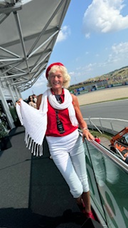 Theodora at Grand Prix in Zandvoort the Netherlands