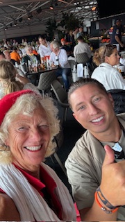 Theodora at Grand Prix in Zandvoort the Netherlands