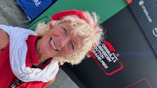 Theodora at Grand Prix in Zandvoort the Netherlands
