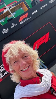 Theodora at Grand Prix in Zandvoort the Netherlands